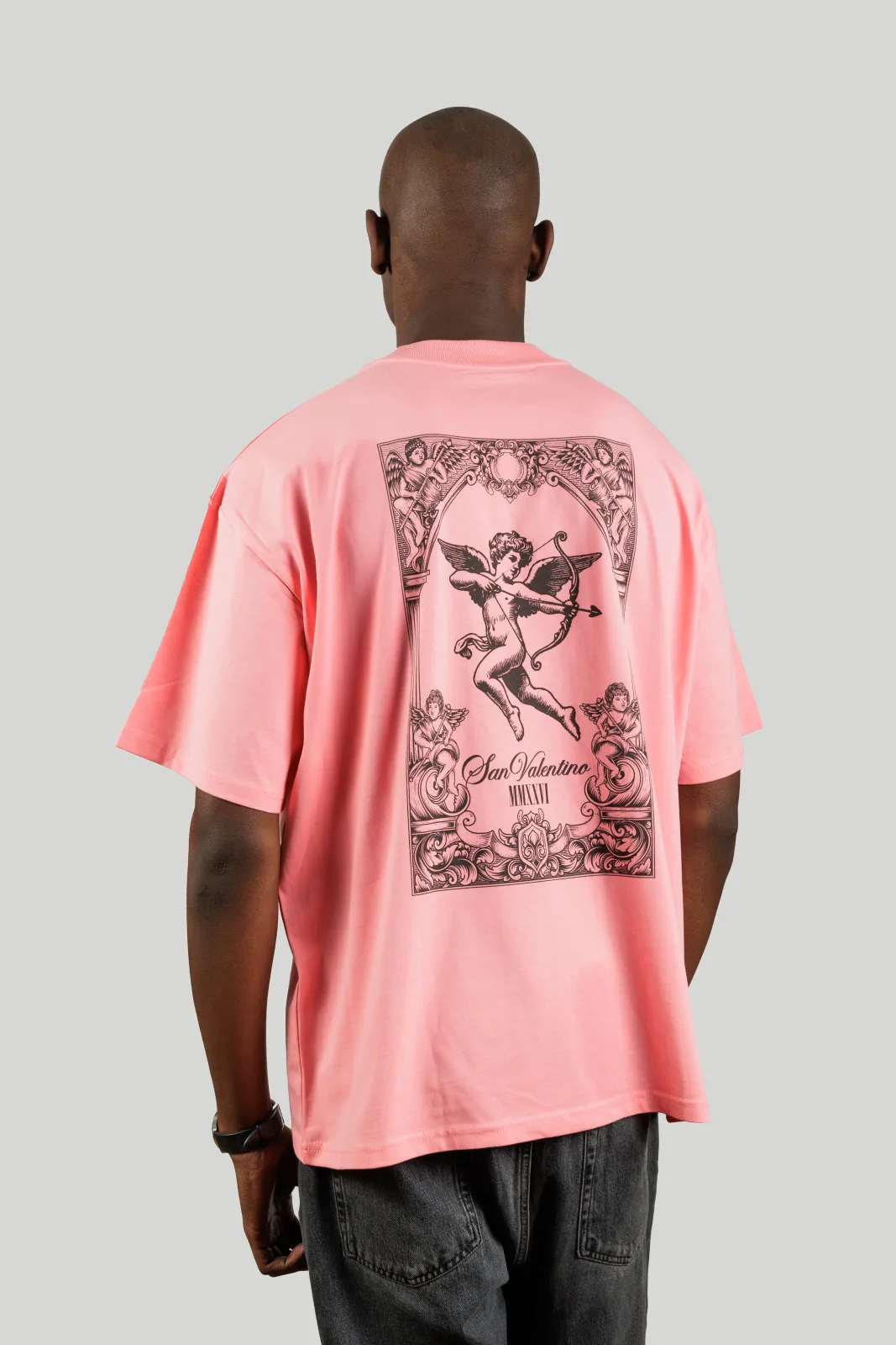 T-shirt San Valentino rose
