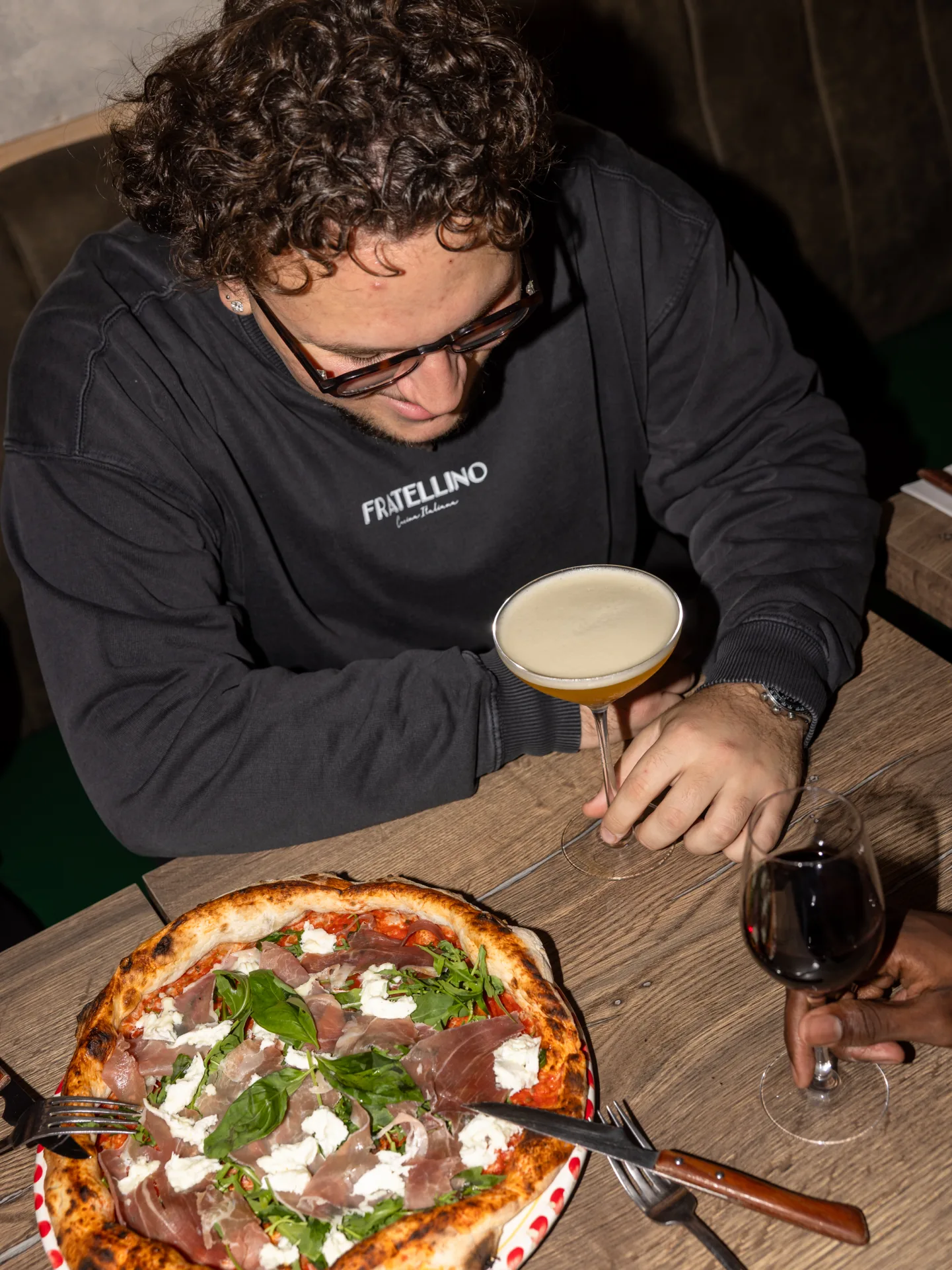 Pizza e caffè da Fratellino