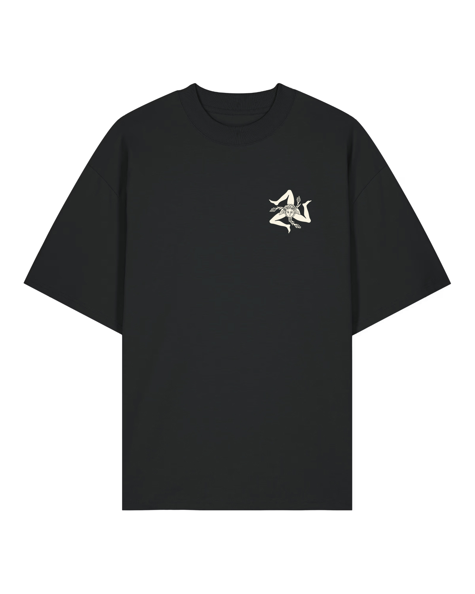 T-shirt Palio di Siena noir devant