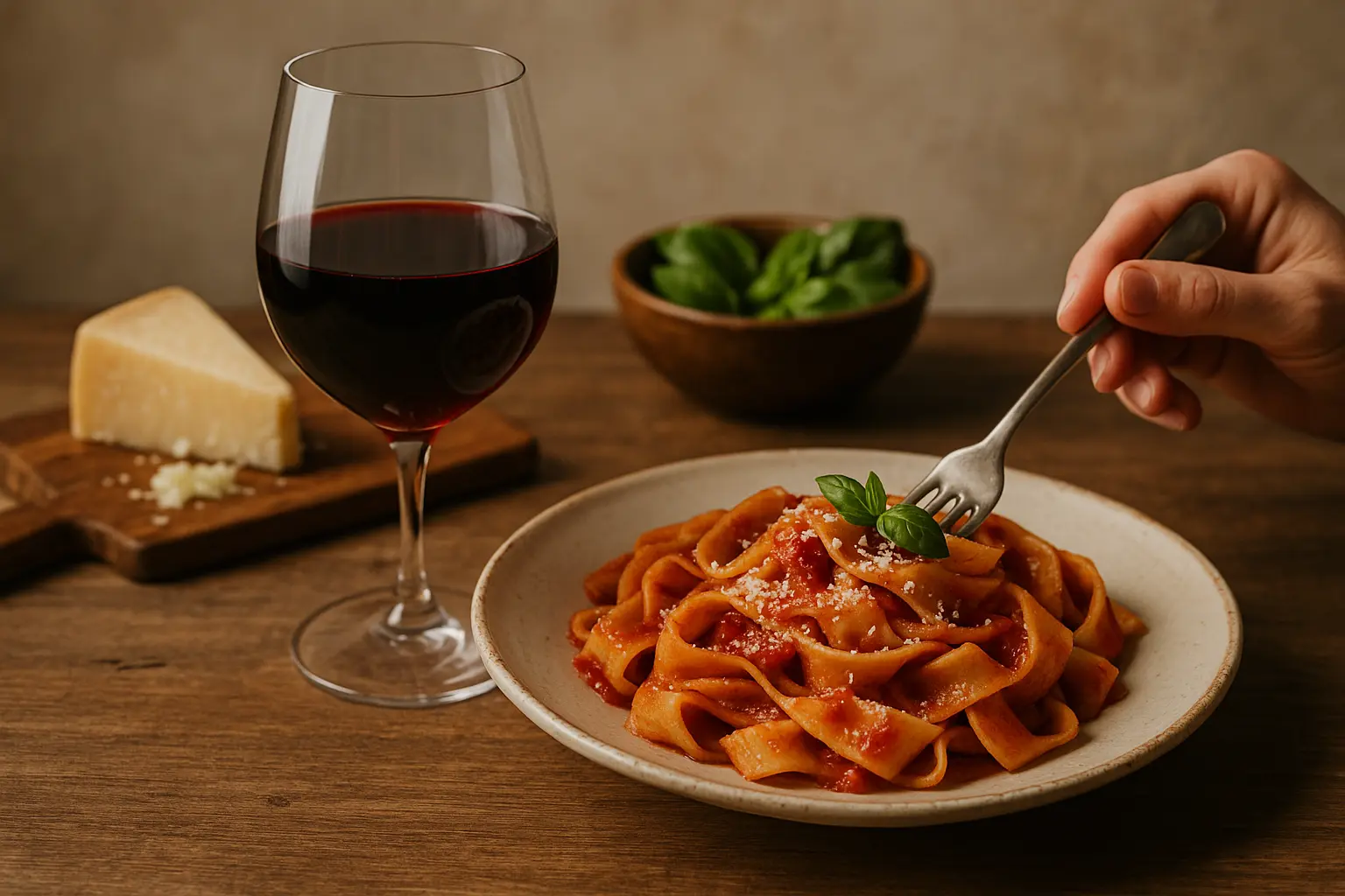 Bouteilles de Chianti sur une table en Toscane